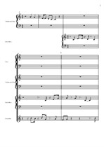 Auenland Tabaco getragen gespielt (Andante  87 bpm)  in C - Dur by Ralf Christoph Kaiser Full Score and Parts